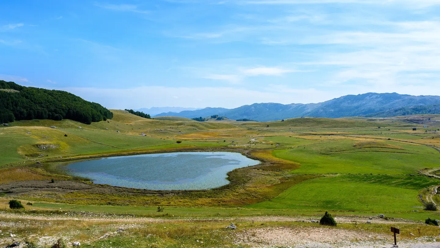 A small lake on the Žabljak plateau