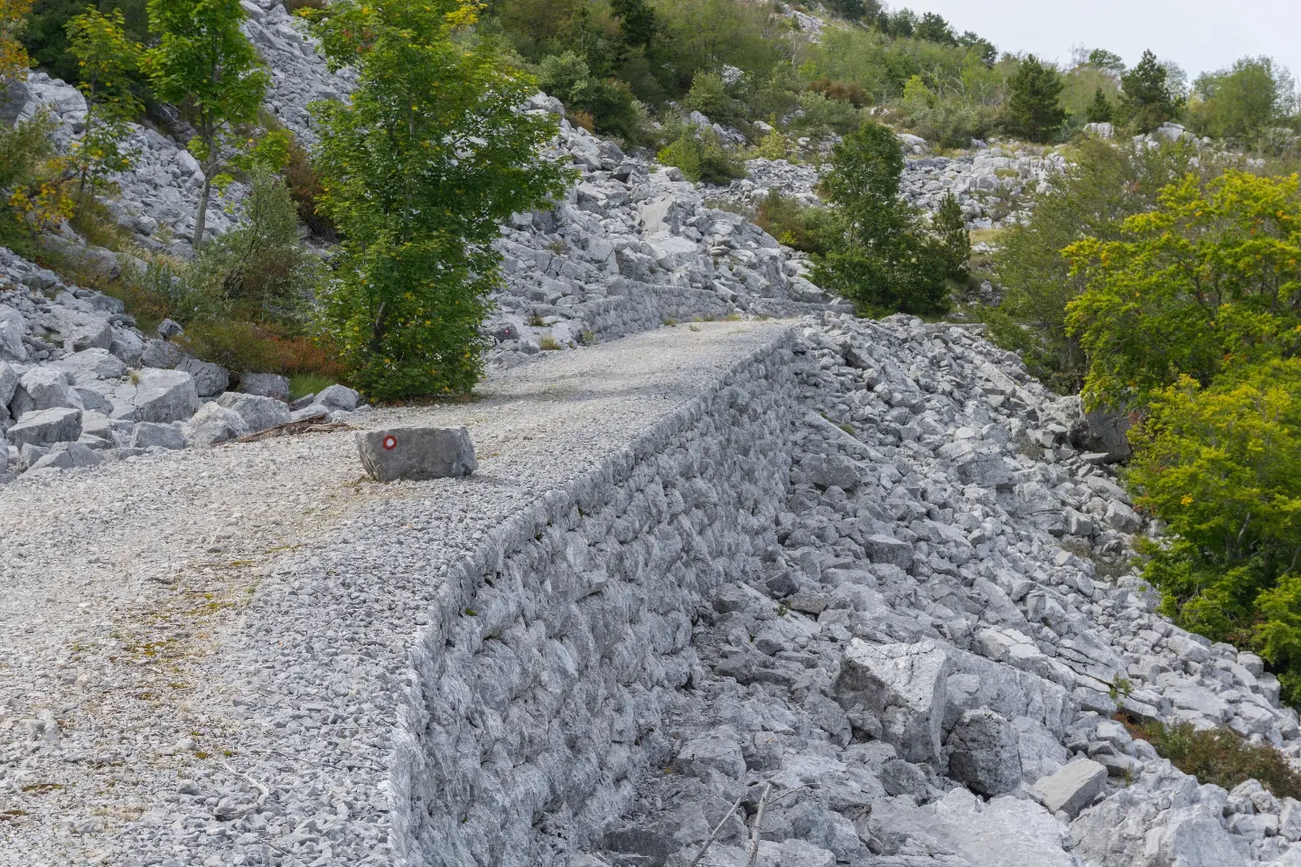 Stari put na Orjen sedlu