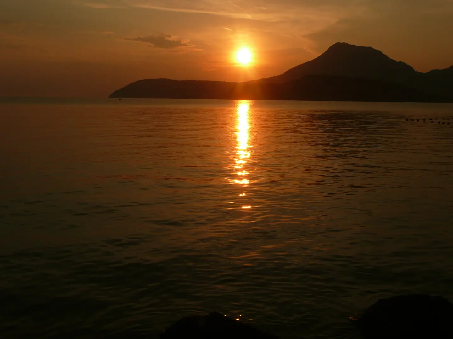 Sunset in Sutomore
